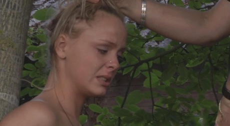 Candy Lover gives herself to man who torments her tying up to everyday items